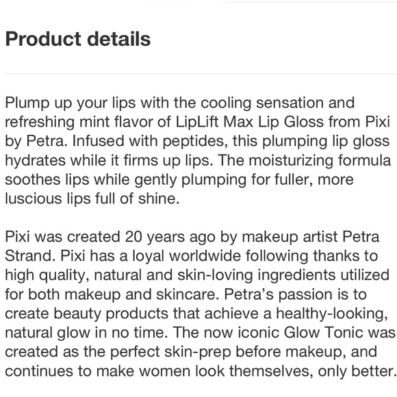 Pixi by Petra LipLift Max Lip Plumper Lipgloss - Picture 10 of 10